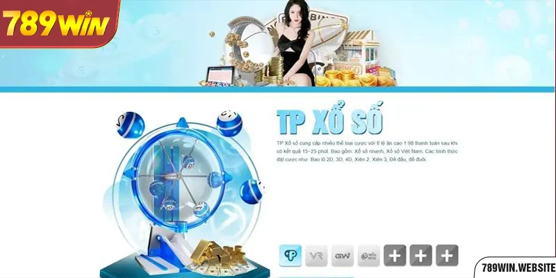 Chơi xổ số 789Win tại sảnh TP